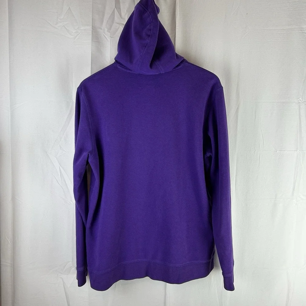 Wesleyan Christian Mustangs Basketball Jordan Nike‎ Hoodie Men's Medium Purple